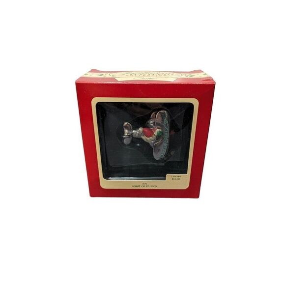 1992 Heirloom Collection Carlton SPIRIT OF ST NICK Santa Ornament Special Son H - Picture 2 of 7